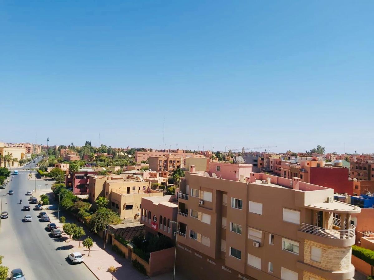 Luxueux Appartement Entre Gueliz Et L'Hivernage Avec Wifi Marrakesch Exterior foto
