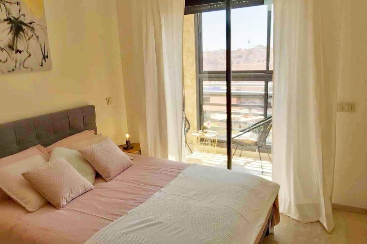 Luxueux Appartement Entre Gueliz Et L'Hivernage Avec Wifi Marrakesch Exterior foto
