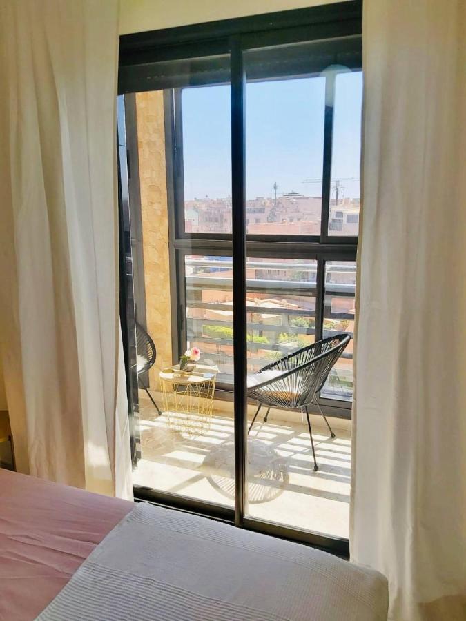 Luxueux Appartement Entre Gueliz Et L'Hivernage Avec Wifi Marrakesch Exterior foto