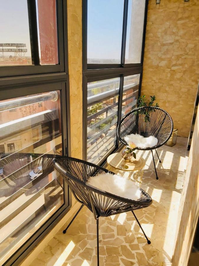 Luxueux Appartement Entre Gueliz Et L'Hivernage Avec Wifi Marrakesch Exterior foto
