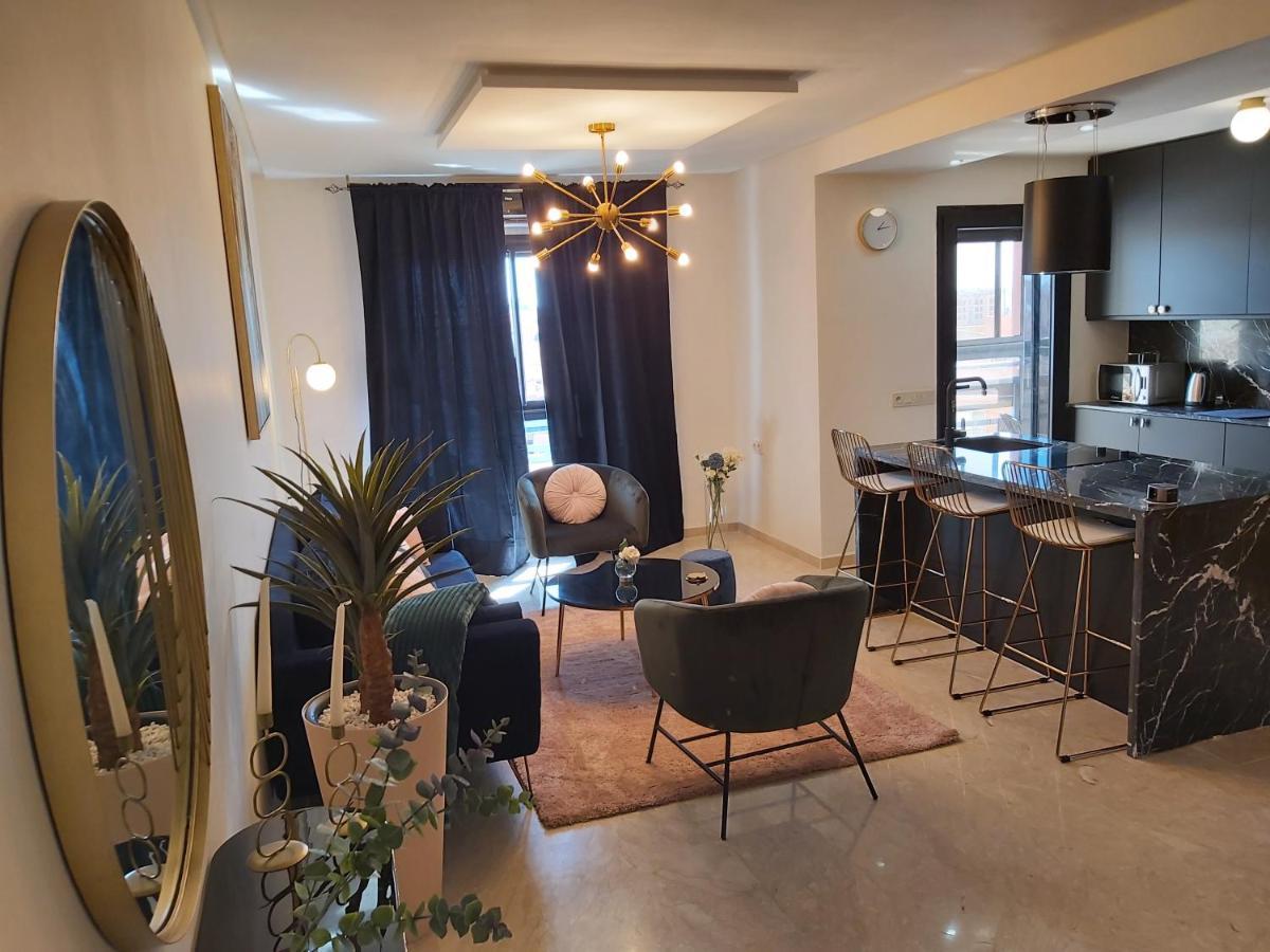 Luxueux Appartement Entre Gueliz Et L'Hivernage Avec Wifi Marrakesch Exterior foto
